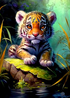 Cute Tiger