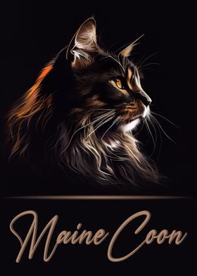 Maine Coon Portrait