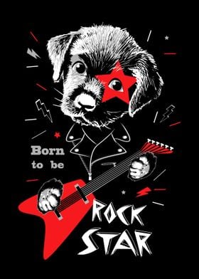 dog rock star