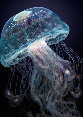 neon jellyfish