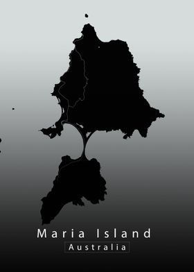 Maria Island Map