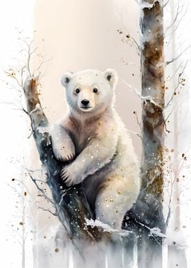 Polar Bear Fetching