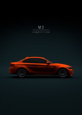 2019 BMW M2 Sunset Orange 