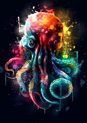 Colorful Octopus