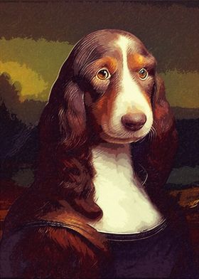 Dog is Mona Lisa v2