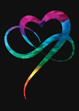 LGBTQ Pride Heart