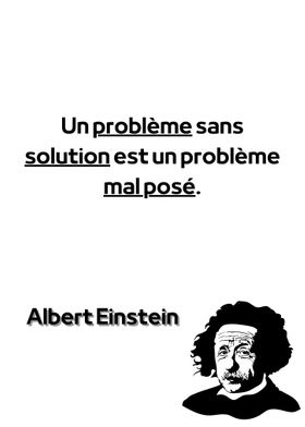 Einstein probleme solution