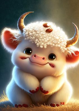 cute bull 