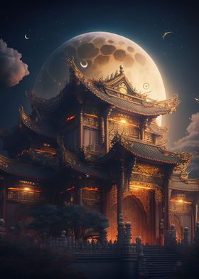 chinese palace moon