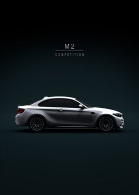 2019 BMW M2 Silver