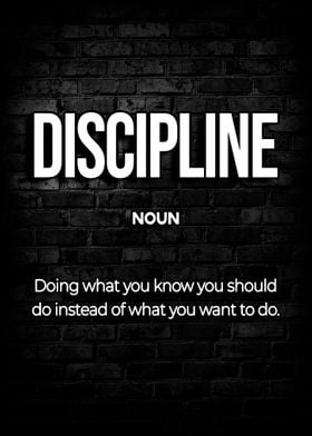 Discipline Definition