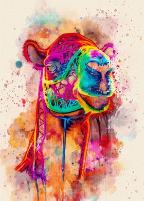 Camel colorful