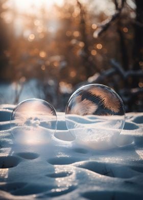 Frozen Bubbles