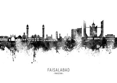 Faisalabad Skyline