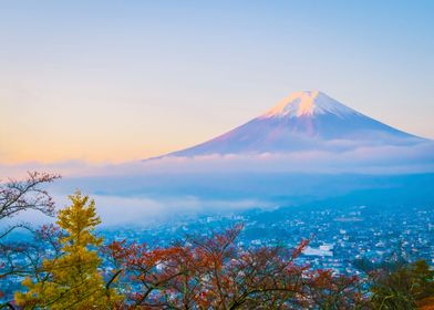 View of Mountain Fuji