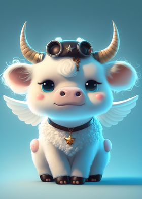 cute bull 