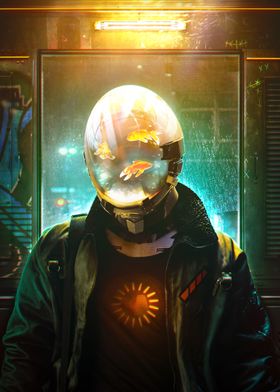 Cyberpunk Passenger 003