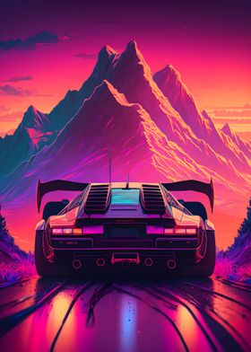 Sports Car Synthwave