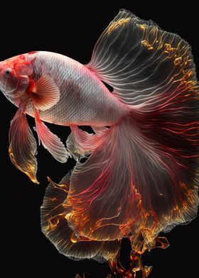 Cute Betta Fish