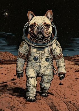 Cream French Bulldog Mars