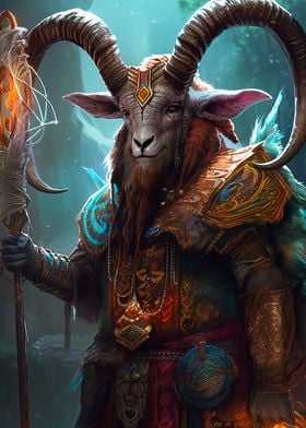 Mystical Ram warrior