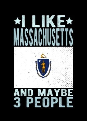 Massachusetts Flag