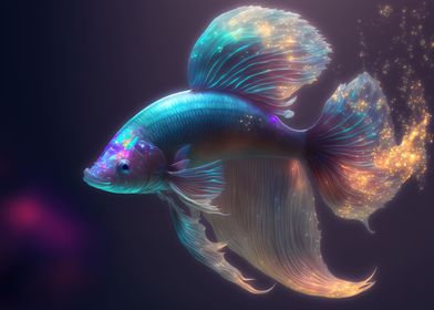 Cute Betta Fish