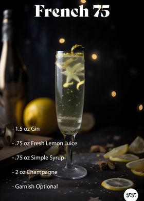 French 75 Cocktail