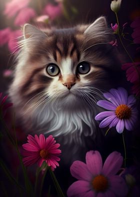 Cat Flower