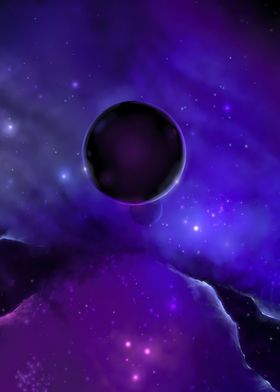 Planet Nebula Space Art