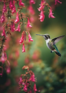 Hummingbird Hovering