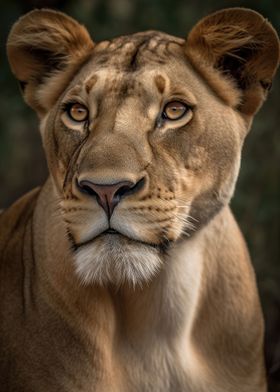 Protective Lioness