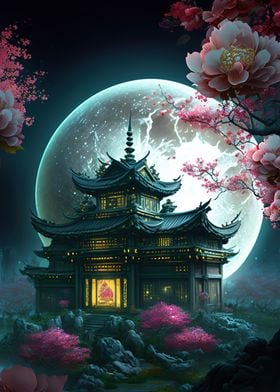 chinese palace moon