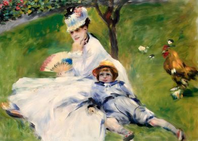 Renoir Madame Monet