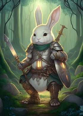 Warrior rabbit 