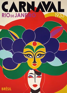 Brazil Carnival Poster