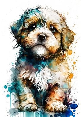 Dog Watercolor