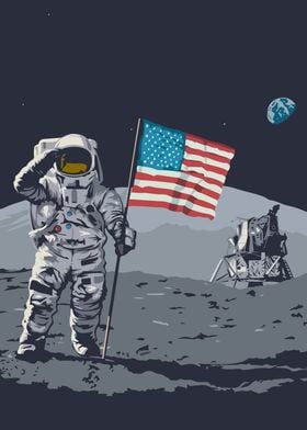 american astronaut