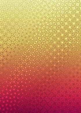 Gradient abstract pattern