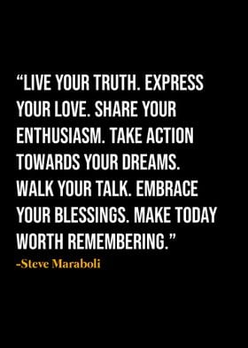 Steve Maraboli Quote 