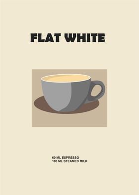 flat white coffee