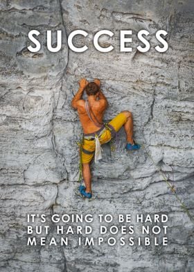 Success is hard