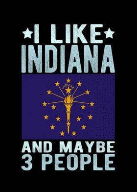 Indiana Flag