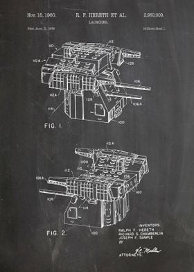 launcher patent 1960