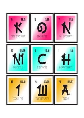 Elements of Konnichiwa