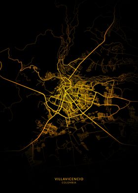 Villavicencio City Map Gol