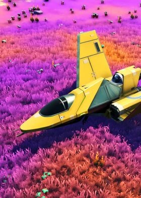 Rocket Space Plane Color