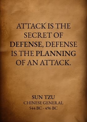 Attack Is The Best Defense