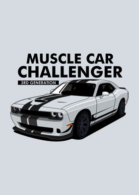 Muscle Car Challenger 3rd