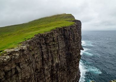 Faroe Islands cliffs